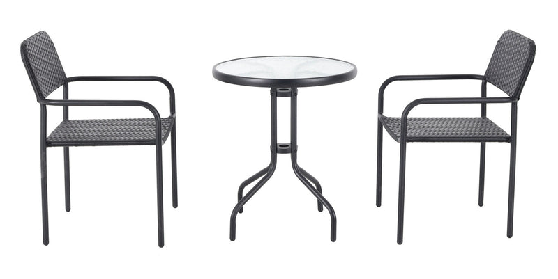 Paris 3-Piece Bistro Patio Set