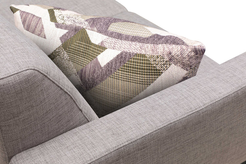 Freeman Linen-Look Fabric Sofa - Dove
