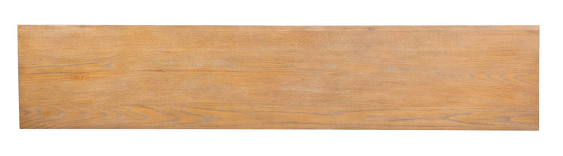 Cresset 84” Modern Solid Wood TV Stand with Storage and Cable Management for TVs up to 90\" - Belgian