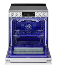 LG 6.3 Cu. Ft. Smart Electric Range with Air Fry – Fingerprint Resistant Stainless Steel - LSEL6337XE
