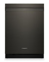 KitchenAid 24\" 44 dBA Dishwasher with 360° Max Jets™ Third Rack – Black Ore - KDPS624SBE 