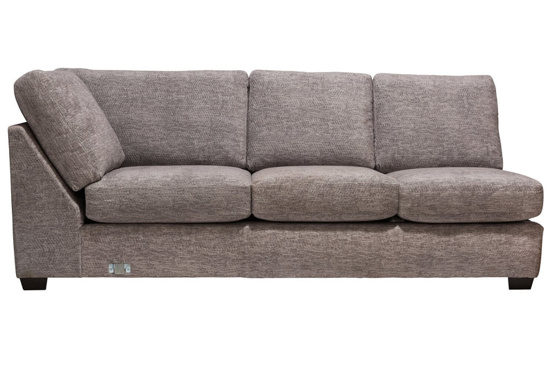 Luxe 3-Piece Right-Facing Sectional - Zaftig Dove