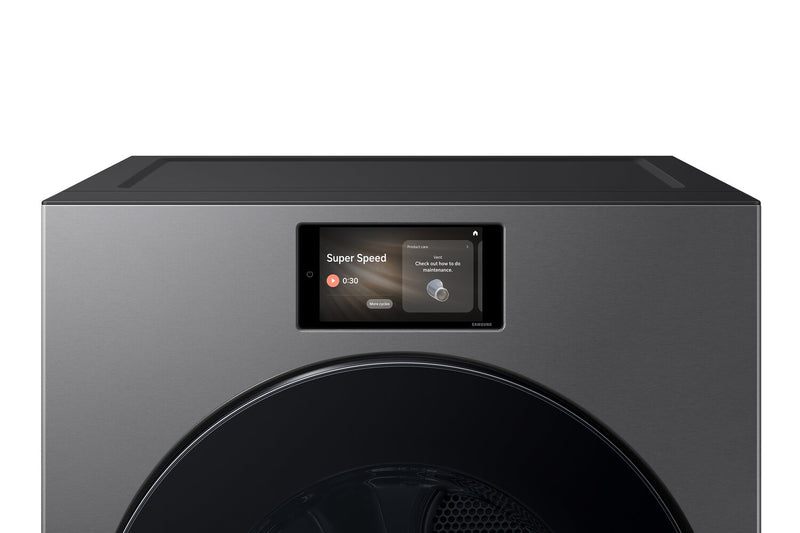 Samsung 7.6 Cu. Ft. Electric Dryer with AI Opti Dry - Dark Steel - DV90F53AESAC