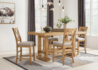 Archer 5pc Counter-Height Dining Package with 72-108