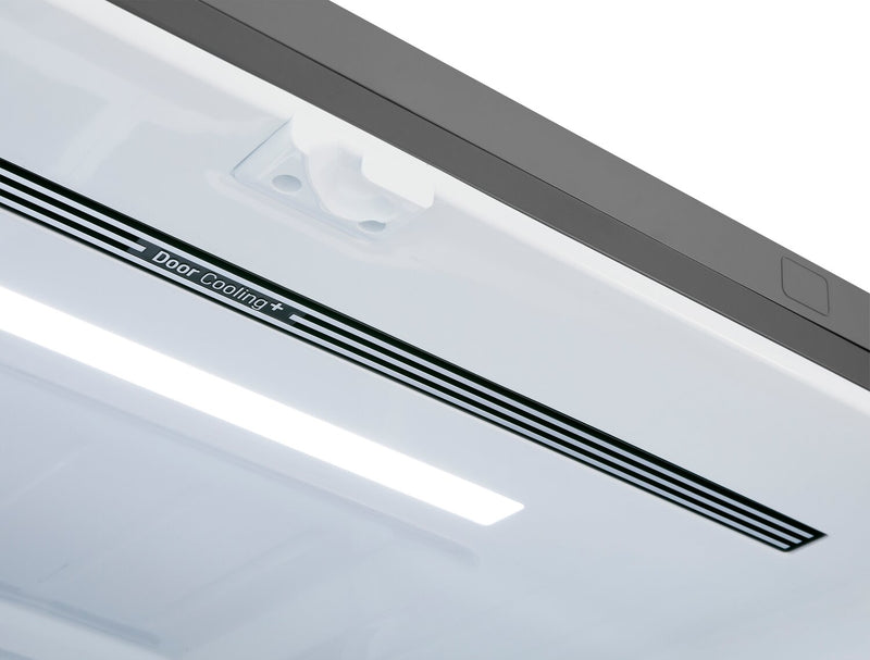 LG 36\" 27 Cu. Ft. French-Door Counter-Depth MAX™ Refrigerator - Smudge Proof Stainless Steel - LRFLC… 