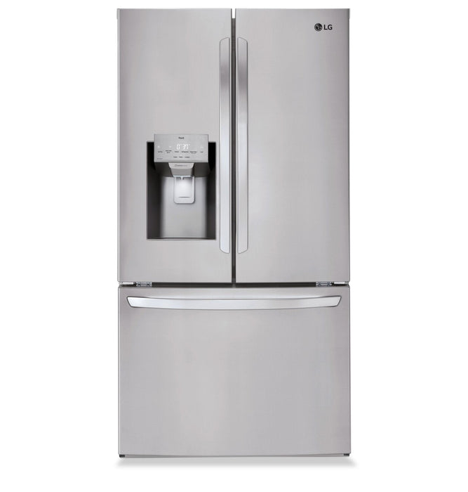 LG 36\" 28 Cu. Ft. French-Door Refrigerator - Smudge Proof Stainless Steel - LRFS28XBS 