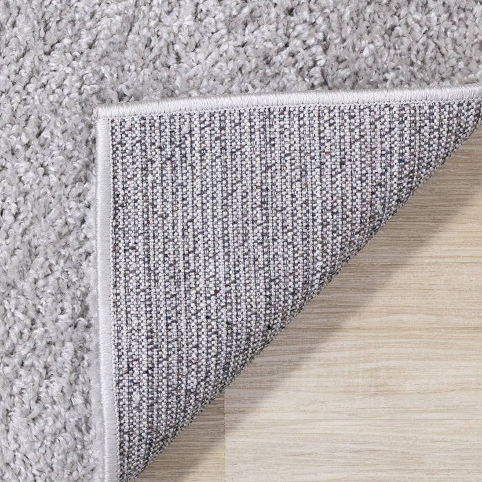 Pascal Grey Shag Area Rug - 5'3\" x 7'7\"