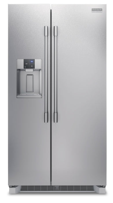 Frigidaire Professional 36.1\" 22.3 Cu. Ft. Counter-Depth Side-by-Side Refrigerator - Smudge-Proof® S… 