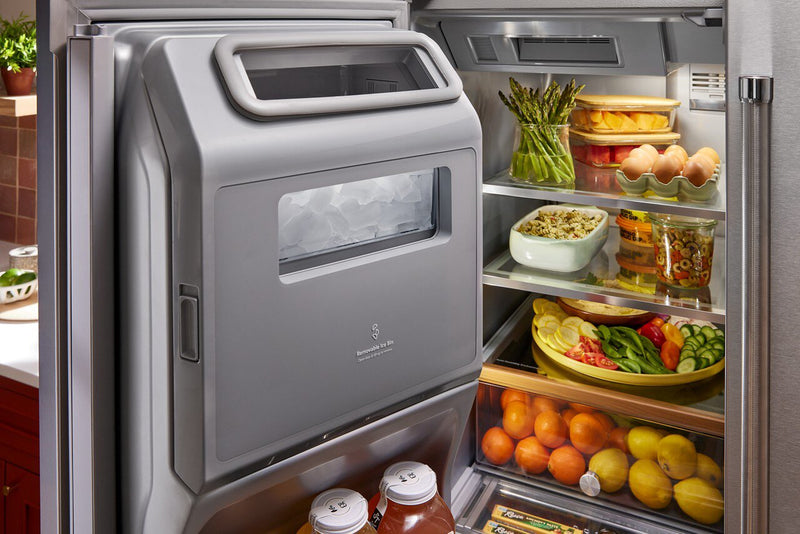KitchenAid 26 Cu. Ft. 4-Door Refrigerator with FreshChill™ Drawer - KRMF536RPS