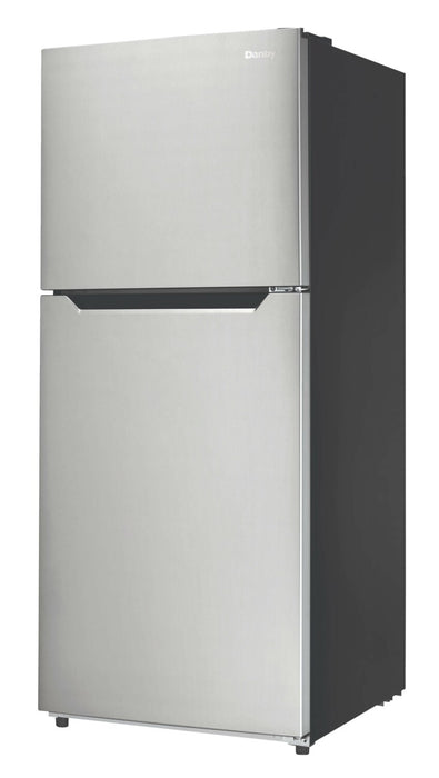 Danby 23.4\" 10.1 Cu. Ft. Top-Mount Refrigerator - Stainless Steel - DFF101B1BSLDB