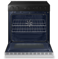 Samsung 6.3 Cu. Ft. Smart Electric Slide In Range with Oven Camera - Stainless Steel - NSE6DG8700SRA…