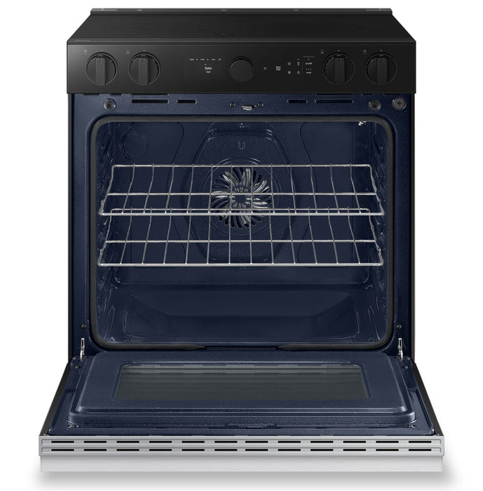 Samsung Bespoke 6.3 Cu. Ft. Electric Range with Oven Camera - NSE6DG8700SRAC 
