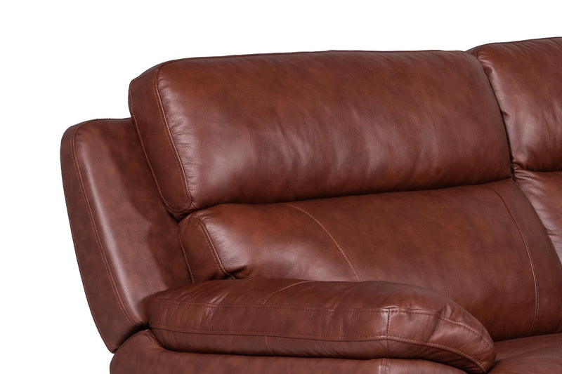 Sorrento 6-Piece Genuine Leather Sectional