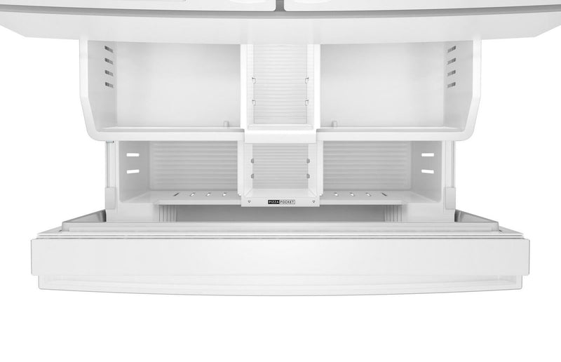 Whirlpool 36\" 29 Cu. Ft. French Door Refrigerator – White - WRMF3636SW
