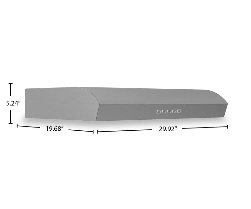 Broan 30\" MTR2 Series Under-Cabinet Range Hood - MTR2303SS