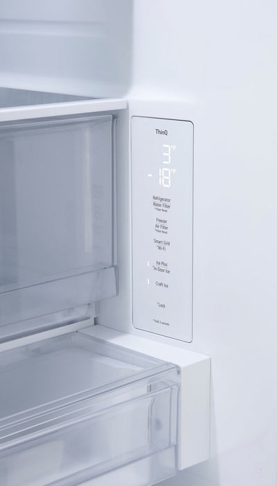LG 36\" 24 Cu. Ft. Counter-Depth MAX™ Zero Clearance™ French-Door Refrigerator - LF24Z6530S