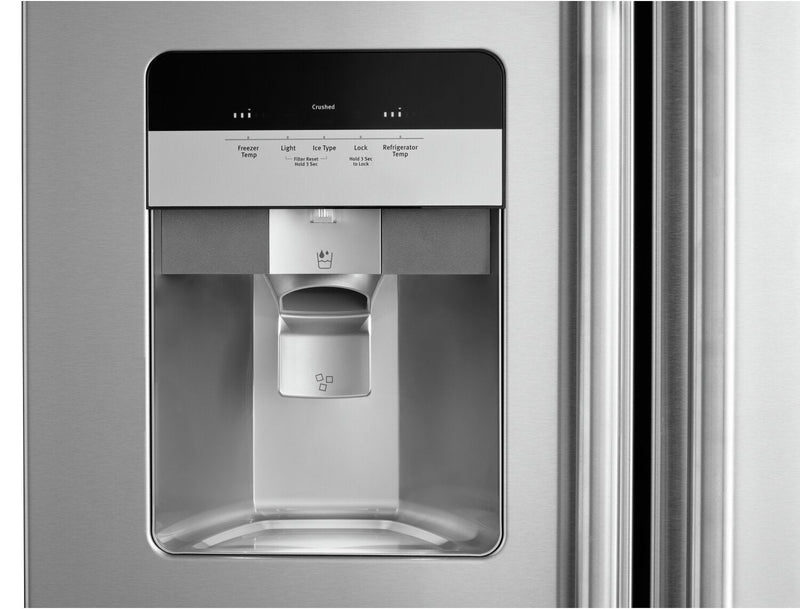 Maytag 36\" 25 Cu. Ft. Side-by-Side Refrigerator - Fingerprint Resistant Stainless Steel - MSS25C4MGZ 