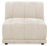 Oaklyn Modular 32\" Fabric Armless Chair with Tufted Seat Cushion – Beige