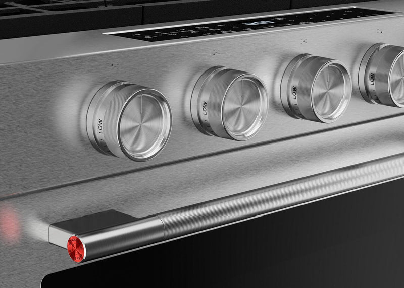 KitchenAid 30\" 5.0 Cu. Ft. Smart Slide-in Gas Range with Convection Modes - Stainless Steel - KSGS330SPS