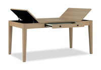 Cove Dining Table with Storage Drawers, Melamine, 66
