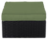 Barbados Patio Ottoman – Green