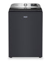 Maytag 6.0 Cu. Ft. Pet Pro Top-Load Washer and 7.4 Cu. Ft. Gas Dryer - Midnight Steel - MATL72GF 