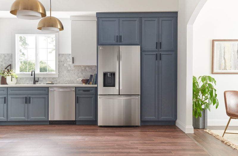 LG 36\" 26 Cu. Ft. French-Door Counter-Depth MAX™ Refrigerator - Smudge Proof Stainless Steel - LRFXC… 