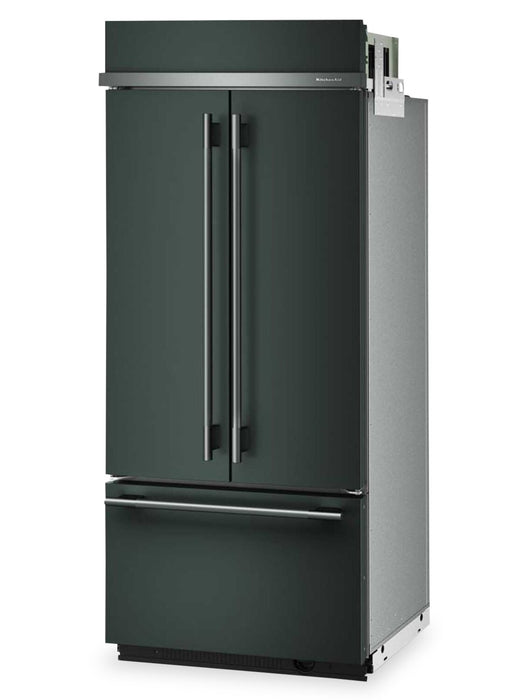 KitchenAid 36\" 20.8 Cu. Ft. French Door Bottom Mount Refrigerator - Juniper - KBFN536SJP
