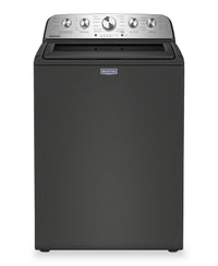 Maytag 5.5 Cu Ft. Top Load Agitator Washer with Pet Pro Option – Volcano Black - MTW5605RU 
