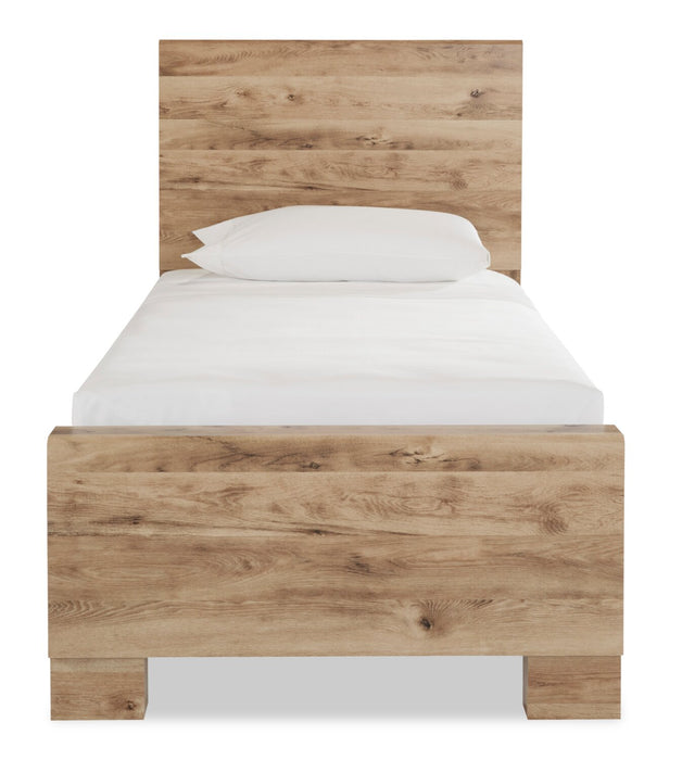 Derekson Twin Bed - Light
