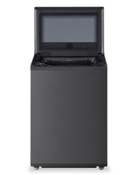 LG 5.8 Cu. Ft. Smart Top-Load Washer with EasyUnload™ and AI Sensing - Platinum Black - WT8200CL 