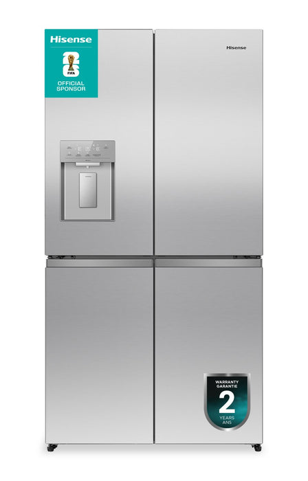 Hisense 36\" 22.5 Cu. Ft. Couter-Depth French 4-Door Refrigerator - Stainless Steel - RF225A3CSE