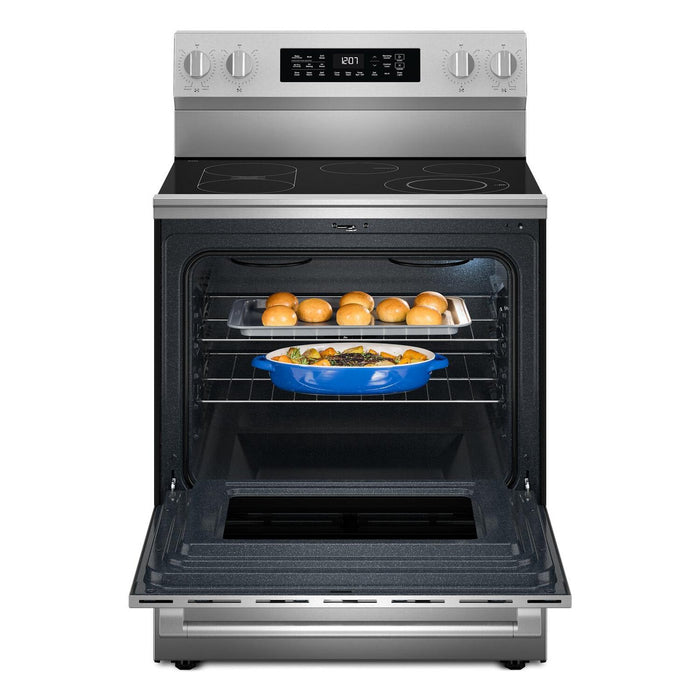 Maytag 30\" 5.3 Cu. Ft. Electric Range with No Preheat Air Fry - Stainless Steel - YMFES7030SZ