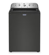 Maytag 5.5 Cu Ft. Top Load Impeller Washer with Pet Pro Option and 7.0 Cu Ft. Gas Dryer – Volcano Black