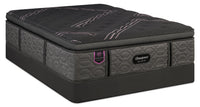 Beautyrest Black Signature Magenta Euro Pillowtop Queen Mattress Set 