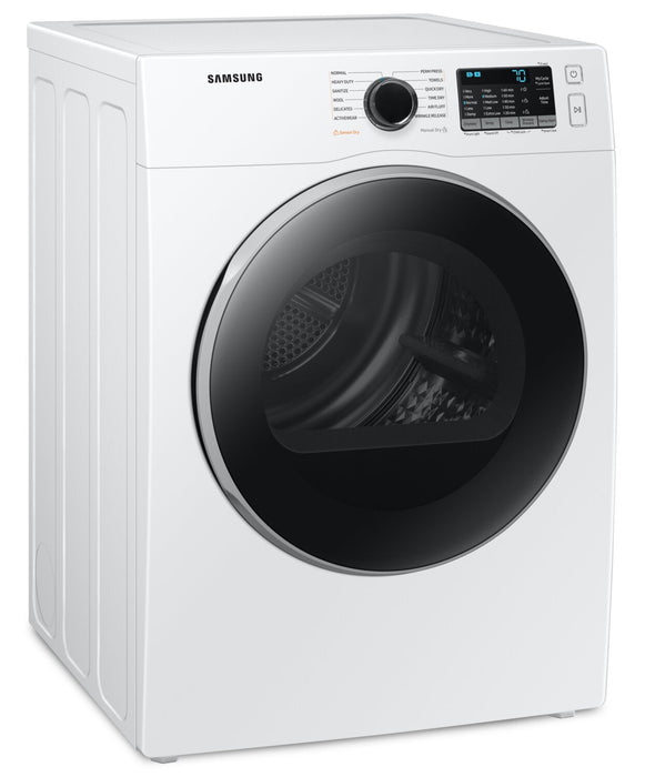 Samsung 24\" 4 Cu. Ft. Electric Dryer - White - Stackable - DV25B6800EW/AC 