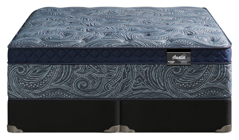 Springwall Austin Eurotop Luxury Firm King Mattress Set