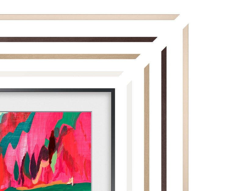 Samsung Customizable Bezel for 85\" The Frame Pro TV - Modern Teak