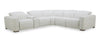 Essence 6-Piece Power Reclining Sectional with Power Headrests - Ivory