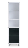 Ignatius 18.7\" Pier with Storage & Cable Management - White