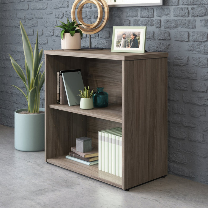 Affirm 29.53\" Commercial Grade 2-Shelf Bookcase - Hudson Elm