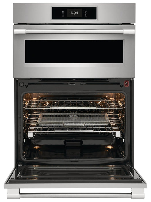 Frigidaire Professional 30\" 1.7/5.3 Cu. Ft. Electric Microwave and Wall Oven Combination with Total … 