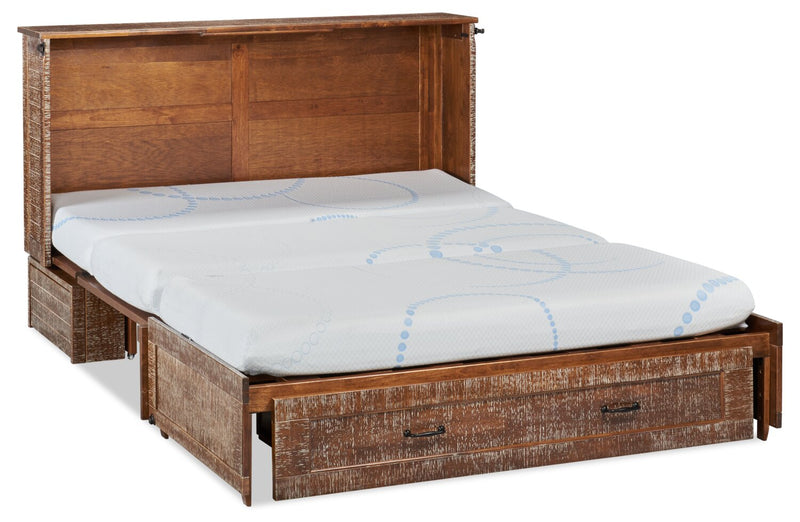 Parker Cabinet Bed - Taupe