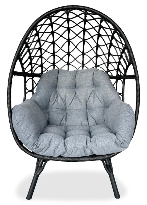 Coco Egg Outdoor Patio Chair - Grey