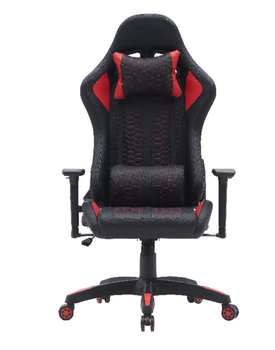 Hawk 27.5” Ergonomic Gaming Chair - Black & Red