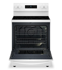 Whirlpool 5.3 Cu. Ft. Electric Range with No Preheat Air Fry - White - YWFES5030RW 