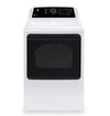 GE 7.4 Cu. Ft. Electric Dryer - White and Rose gold - GTD69EBPYWR