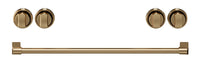 Thor Kitchen Handle and Knob Set for 30” Range in Brushed Bronze - CKA-RE30-BRZ 