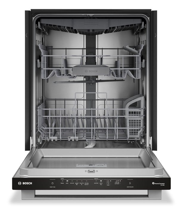 Bosch 300 Series 24\" 46 dBA Top Control Dishwasher – Stainless Steel - SHX53DM5N