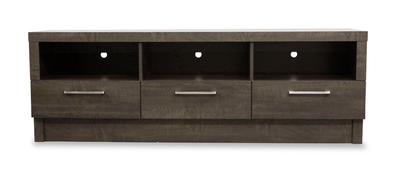 Rio 65\" Modern TV Stand with Storage and Cable Management for TVs up to 75\"- Brown